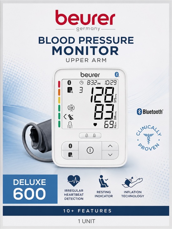 beurer Other - Beurer Deluxe 600 Upper-Arm Blood Pressure Monitor